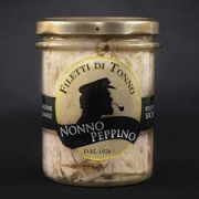 FILETTI DI TONNO IN OLIO DI OLIVA 200G - PEPPINO BRUNETTO