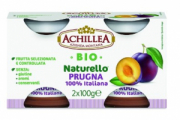 OMOGENIZZATO NATURELLO PRUGNA BIO 2X100G - ACHILLEA