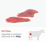 FETTINE DI MANZO 300G ca - SALUMERIA FEA