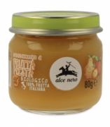 OMOGENEIZZATO FRUTTA MISTA 80g - ALCE NERO