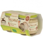 OMOGENEIZZATO TACCHINO 2X80G - ALCE NERO