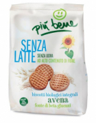 BISCOTTI INTEGRALI AVENA 300g - PIUBENE