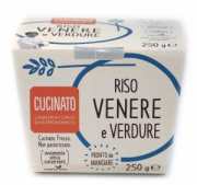 RISO NERO CON VERDURE 250G - CUCINATO