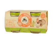 OMOGENEIZZATO CARNI BIANCHE e VERDURE 2x80G - ALCE NERO