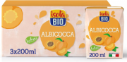 SUCCO ALBICOCCA ISOLA BIO 3x200ML