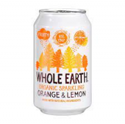 WHOLE EARTH ORANGE & LEMON 330ML