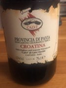 VINO ROSSO CROATINA - AZ AGR CALVI
