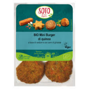 MINI BURGER BIO QUINOA 195G - SOTO