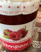CONFETTURA EXTRA DI LAMPONI 340G - SAPORI DI MONTAGNA