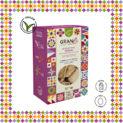 BISCOTTI VEGANI ALLE MANDORLE DI SICILIA 210G  - GRANISI